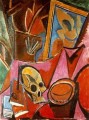 Composición con Dead Head 1908 cubismo Pablo Picasso